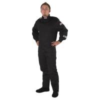 Crew Apparel & Collectibles - Crew Mechanics Suits - G-Force Racing Gear - G-Force GF125 Racing Jacket (Only) - Black - Child Large