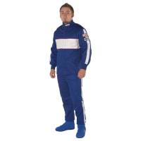G-Force Racing Suits - G-Force GF505 2 Pc. Racing Suit - $358 - G-Force Racing Gear - G-Force GF505 Jacket (Only) - Blue - Large