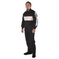 G-Force Racing Suits - G-Force GF505 2 Pc. Racing Suit - $358 - G-Force Racing Gear - G-Force GF505 Pant (Only) - Black - Medium