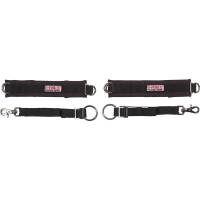 Seat Belts & Harnesses - Arm Restraints - G-Force Racing Gear - G-Force Arm Restraints - Adult - Black