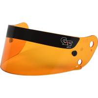 Helmet Shields and Parts - G-Force Shields & Accessories - G-Force Racing Gear - G-Force R17 Amber Shield For Revo Series Helmets