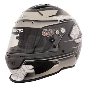 Helmets and Accessories - Shop All Full Face Helmets - Zamp RZ-70E Switch Graphic Helmets - Gray/Light Gray - Snell SA2020 - $431.96