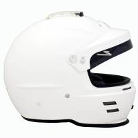 Zamp - Zamp RZ-40V Helmet w/ Visor - White - X-Large - Image 9
