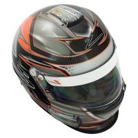 Zamp - Zamp RZ-44CE Orange Honeycomb Graphic Helmet - X-Large - Image 3