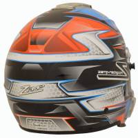 Zamp - Zamp RZ-42 Honeycomb Graphic Helmet - Orange/Blue - Medium - Image 7