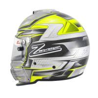 Zamp - Zamp RZ-44CE Carbon Honeycomb Graphic Helmet - Medium - Image 4