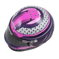 Zamp - Zamp RZ-62 Graphic Helmet - Pink/Purple - Small - Image 2