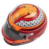 Zamp - Zamp RZ-62 Graphic Helmet - Red/Orange - Large - Image 2