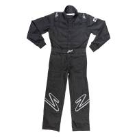 Kids Race Gear - Kids Racing Suits - Zamp - Zamp ZR-10 Youth Race Suit - Black - Youth XLarge