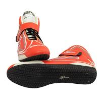 Zamp - Zamp ZR-50 Race Shoes - Red - Size 8 - Image 2