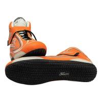 Zamp - Zamp ZR-50 Race Shoes - Neon Orange - Size 9 - Image 2
