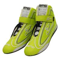 Zamp - Zamp ZR-50 Race Shoes - Neon Green - Size 8 - Image 1