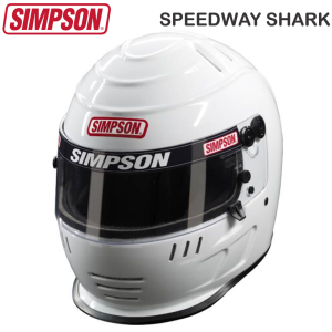 Helmets and Accessories - Simpson Helmets ON SALE! - Simpson Speedway Shark Helmet - Snell SA2020 - SALE $844.16