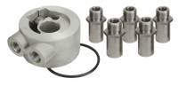 Oil Filter Adapters and Components - Oil Filter Adapters - Derale Performance - Derale Thermostatic Sandwich Adapter
