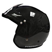 Pyrotect - Pyrotect Pro Airflow Carbon Open Face Helmet - Matte Finish - Medium - Image 3