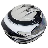 Zamp - Zamp FS-9 Helmet - Silver/Blk Matte - Large - Image 3