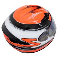 Zamp - Zamp FS-9 Helmet - Orange/Black - Large - Image 3