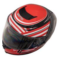 Zamp - Zamp FR-4 Helmet - Gloss Red Graphic - Large - Image 2