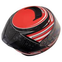 Zamp - Zamp FR-4 Helmet - Gloss Red Graphic - Large - Image 3