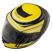 Zamp - Zamp FR-4 Helmet - Gloss Yellow Graphic  - Large - Image 2