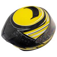 Zamp - Zamp FR-4 Helmet - Gloss Yellow Graphic - Small - Image 3