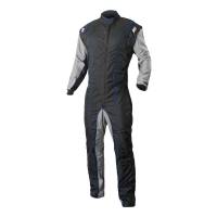 K1 RaceGear GK2 Karting Suit - Black/Blue - 2X-Small (40)