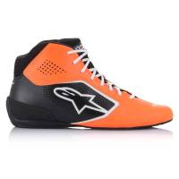 Alpinestars - Alpinestars Tech-1K Start v2 Karting Shoe - Orange Fluorescent/Black/White - Size 11 - Image 5