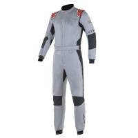 Alpinestars - Alpinestars GP Tech v3 Suit - Mid Gray/Red - Size 48 - Image 1