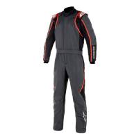 Alpinestars Racing Suits - Alpinestars GP Race v2 Boot Cut Suit - $899.95 - Alpinestars - Alpinestars GP Race v2 Boot Cut Suit - Anthracite/Black/Red - Size 46