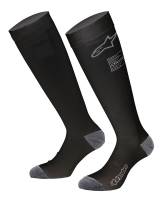 Shoe Accessories - Socks, Fire Retardant - Alpinestars - Alpinestars Race v4 Socks - Black - Medium