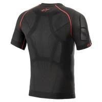 Alpinestars - Alpinestars Ride Tech v2 Summer Short Sleeve Top - Black/Red - Medium/Large - Image 2