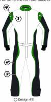 K1 RaceGear Custom SFI 5 Nomex® Auto Racing Suit - Design #2