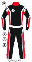 K1 RaceGear Custom SFI 5 Nomex® Auto Racing Suit - Design #6