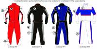 K1 RaceGear - K1 RaceGear Custom SFI 5 Nomex® Auto Racing Suit - Design #2 - Image 4