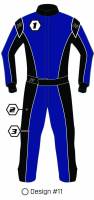 K1 RaceGear Custom SFI 1 Proban® Auto Racing Suit - Design #11