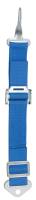 Safety Equipment - Seat Belts & Harnesses - Crow Enterprizes - Crow 2" Latch & Link Adjustable Anti-Submarine Belt - Blue