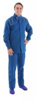 Crow Racing Suits - Crow Single Layer Proban 2-Piece Suit - $173.93 - Crow Enterprizes - Crow Single Layer Proban® Jacket - SFI-3.2A/1 - Blue  - Small