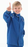 Kids Race Gear - Kids Racing Suits - Crow Enterprizes - Crow Junior Single Layer Proban® Jacket - SFI-3.2A/1 - Blue  - Youth Medium (10-12)