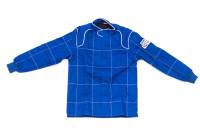 Crow Safety Gear - Crow Quilted 2-Layer Proban® Jacket - SFI-3.2A/5 - Blue - Large - Image 2