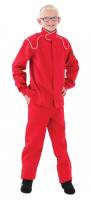 Crow Safety Gear - Crow Junior Single Layer Proban® Pant - SFI-3.2A/1 - Red  - Youth Large (14-16) - Image 2