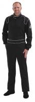 Crow Legacy Single Layer Proban® 1-Piece Driving Suit - SFI-3.2A/1 - Black - Large