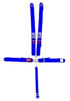 Crow Safety Gear - Crow 5-Way Standard 3" Latch & Link Harness - Stock Car/IMCA Modified - Individual Harness - SFI 16.1 - Blue - Image 2