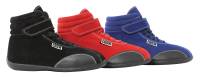 Crow Mid-Top Driving Shoe - SFI 3-3.5 - Blue - Size 10