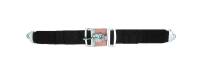 Lap Belts - Latch & Link Seat Belts - Crow Enterprizes - Crow Duck Bill 3" Latch & Link Lap Belts - Black