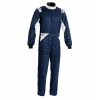 Sparco Sprint Boot Cut Suit - Navy/White - Size 50