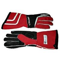 Safety Equipment - Racing Gloves - Pyrotect - Pyrotect Pro Series SFI-5 Reverse Stitch Gloves - 2X-Small - Red/Black