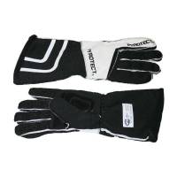 Safety Equipment - Racing Gloves - Pyrotect - Pyrotect Pro Series SFI-5 Reverse Stitch Gloves - 2X-Small - White/Red