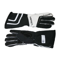 Pyrotect Sport Series SFI-5 Reverse Stitch Gloves - Medium - White/Red