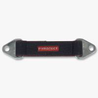 Safety Equipment - Suspension Straps and Tethers - Pyrotect - Pyrotect Suspension Limiting Strap - Single Layer - 15" - Black
