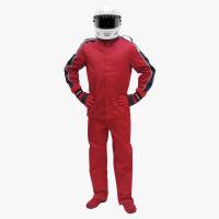 Pyrotect Racing Suits - Pyrotect Eliminator Nomex Suit - 2 Piece - $598 - Pyrotect - Pyrotect Eliminator 2 Layer SFI-5 Nomex Jacket (Only) - Red - Small